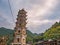 Chinese Pagoda with Scenery view of fenghuang old town