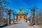 The Chinese Pavilion at the Drottningholm Palace in Sweden