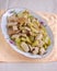 Chinese pickled vegetable fried pork meat