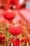 Chinese red lanterns