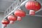 Chinese Red Lanterns outside a restaurant. Chinese Red Lanterns. A Chinese red lanterns hanging nearby