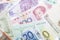 Chinese Renminbi and Euro banknotes