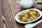 Chinese sausage fried rice, xiang chang chao fan