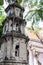 Chinese Ship Ballast stone roof statue in the tourist attractionat at Wat Pho