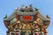 Chinese shrine in thailand on blue sky background