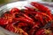 Chinese snacks: spicy crayfish