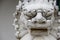 Chinese stone lion statue architecture guardian in chaina cultur