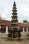 Chinese stone pagoda in the period of King Rama III.