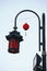 Chinese street lamp. Decorative background design