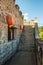 Chinese style door frame with stair at Santichon village