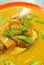 Chinese style fish head curry