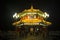 Chinese style pavilion in the night