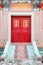 Chinese temple\'s entrance