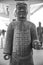 Chinese terracotta soldier. Reproduction of the famous statues o