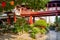 Chinese traditional ancient wooden structure buildings and classical gardens