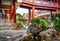 Chinese traditional ancient wooden structure buildings and classical gardens