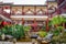 Chinese traditional ancient wooden structure buildings and classical gardens