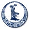 Chinese Traditional Blue And White Porcelain, Chinese Beauty