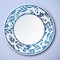 Chinese Traditional Blue And White Porcelain, the Plant Leaves Frame