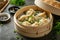 Chinese traditional food dumplings. Asian cuisine