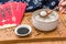 Chinese Traditional Gourmet  Black sesame sweet dumplings photos