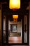 Chinese traditional hallway