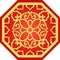 Chinese Traditional Octagon Pattern, Lucky, Fortune