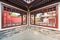 Chinese traditional windows in Daci Temple Chengdu