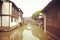 The Chinese watery town buildings