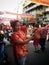 Chinese women selfie at chinatown on chinese new year 2015 bangkok thailand