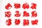 The Chinese Zodiac, 12 Zodiac Animals, Chinese papercutting
