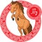 Chinese Zodiac Animal - Horse