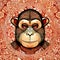 Chinese zodiac monkey - ai generated image