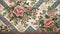 Chinoiserie Blanket Wallpaper Pattern