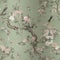 chinoiserie peony blossom with birds wallpaper seamless pattern