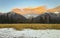 Chinook Clouds Dramatic Sky Mountain Peaks Canmore Alberta Foothills Canadian Rockies