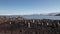 Chinstrap penguin colony, Antarctica landscape