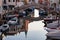 Chioggia - Church of Saint James Apostle with view of canal Vena nestled in charming town of Chioggia