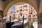 Chioggia glimpse from the arcades.