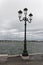 Chioggia, Italy-August 26, 2018: Province of Venice. monument on the city street.