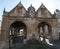 Chipping Campden, Gloucestershire, UK. Exterior of Market Hall, historic arched building standing in the centre of the town