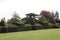 Chirk Castle garden in Wrexham, Wales, England, Europe