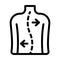 Chiropractic Vector Thick Line Icon For Personal And Commercial Use