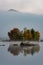 Chittenden Lake Island - Green Mountains - Autumn - Vermont