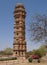 Chittorgarh citadel ruins in Rajasthan, India