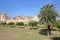 CHITTORGARH, RAJASTHAN, INDIA - DECEMBER 12, 2017: General View of Rana Kumbha Palace located inside the fort Garh of Chittorgar