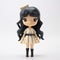 Chloe Vinyl Toy: Schoolgirl Lifestyle With Black Hair