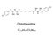 Chlorhexidine, CHG, skeletal formula and structure