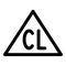 Chlorine bleach icon, outline style