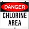 Chlorine Danger Sign